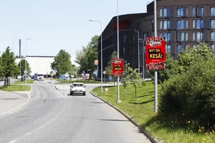 Joensuu-mainonta Joensuun Mailan ulkomainonta toimii